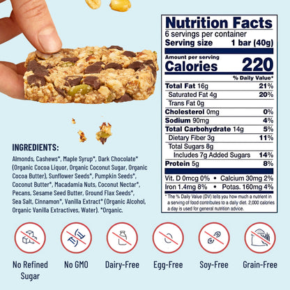 Chocolate Chip GF Bars