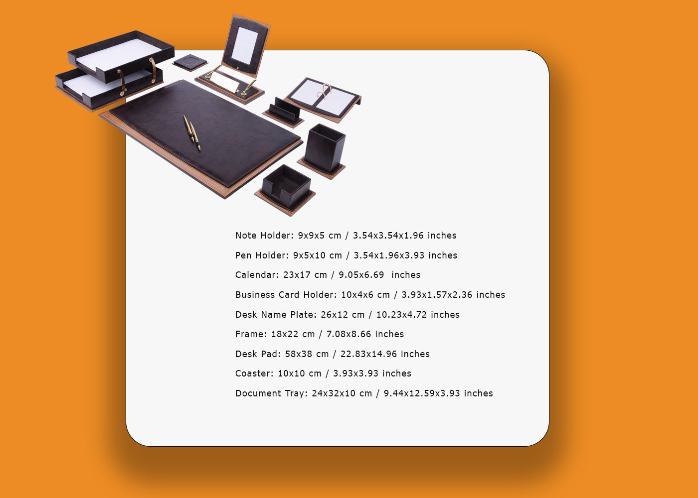 Luxury Desk Set-12 PCS