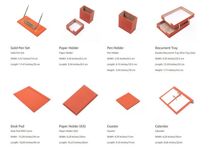 Desk Organizer And Accessories, 10 PCS