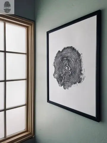 Virginia Oak - tree print