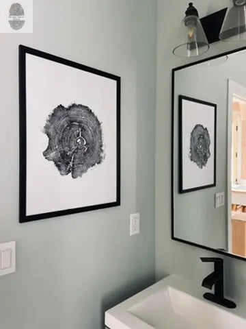 Virginia Oak - tree print