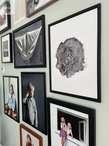 Virginia Oak - tree print