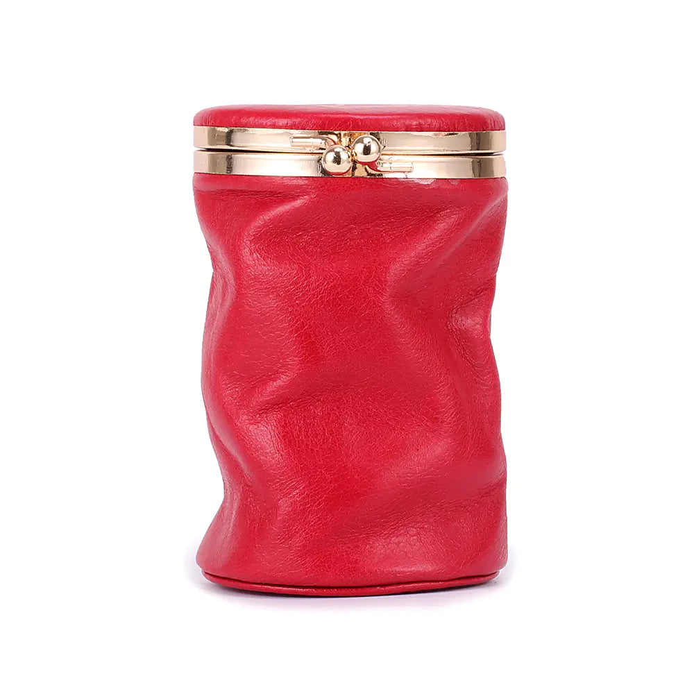 Retro Genuine Leather Cosmetic Bag