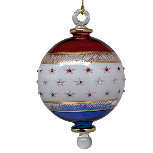 Stars & Stripes Forever: The Egyptian Glass Ornament