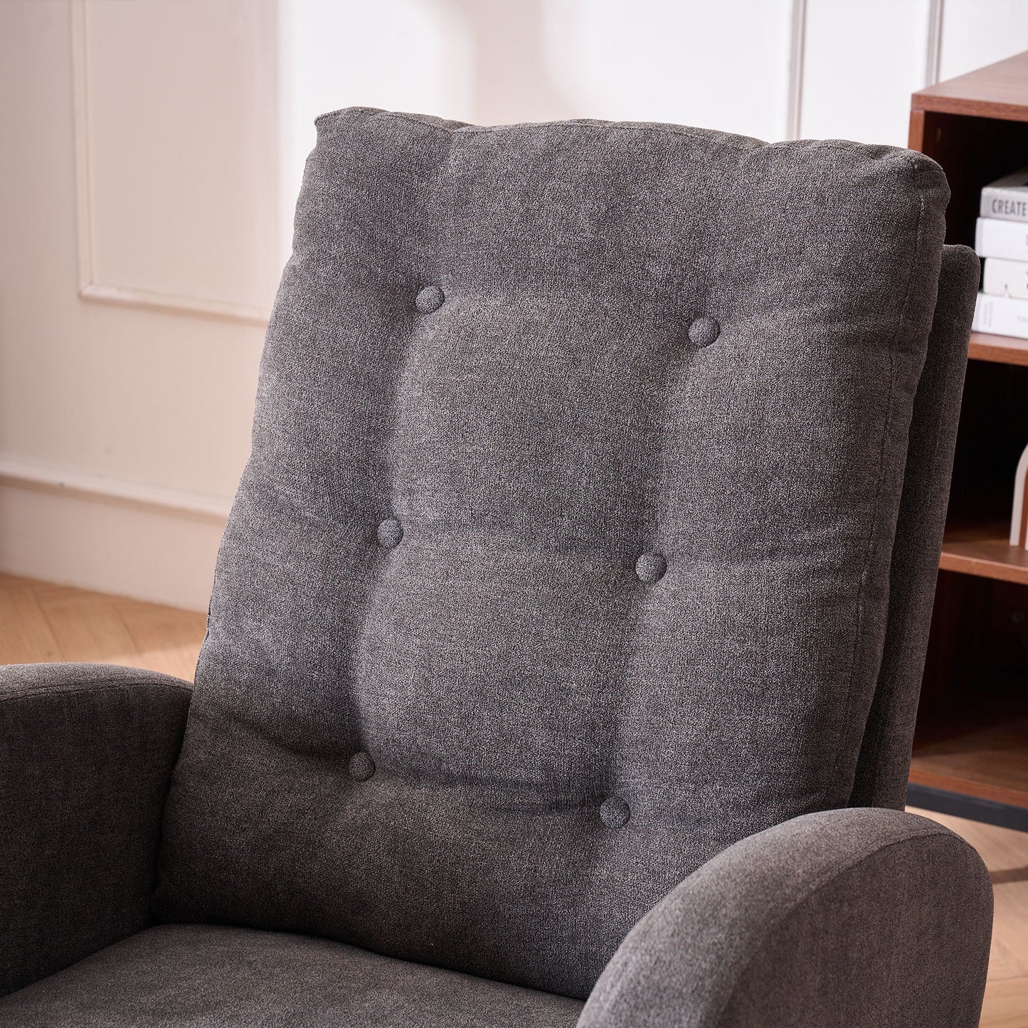 Rocking Chair With Footrest