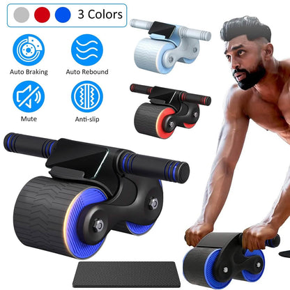 Automatic Rebound Anti-Slip AB Roller Wheel