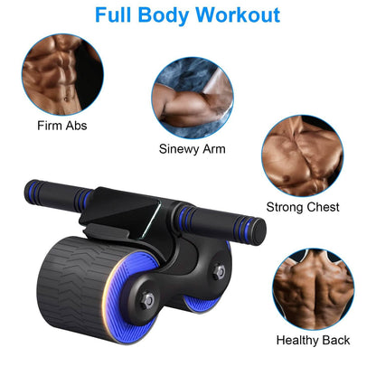 Automatic Rebound Anti-Slip AB Roller Wheel
