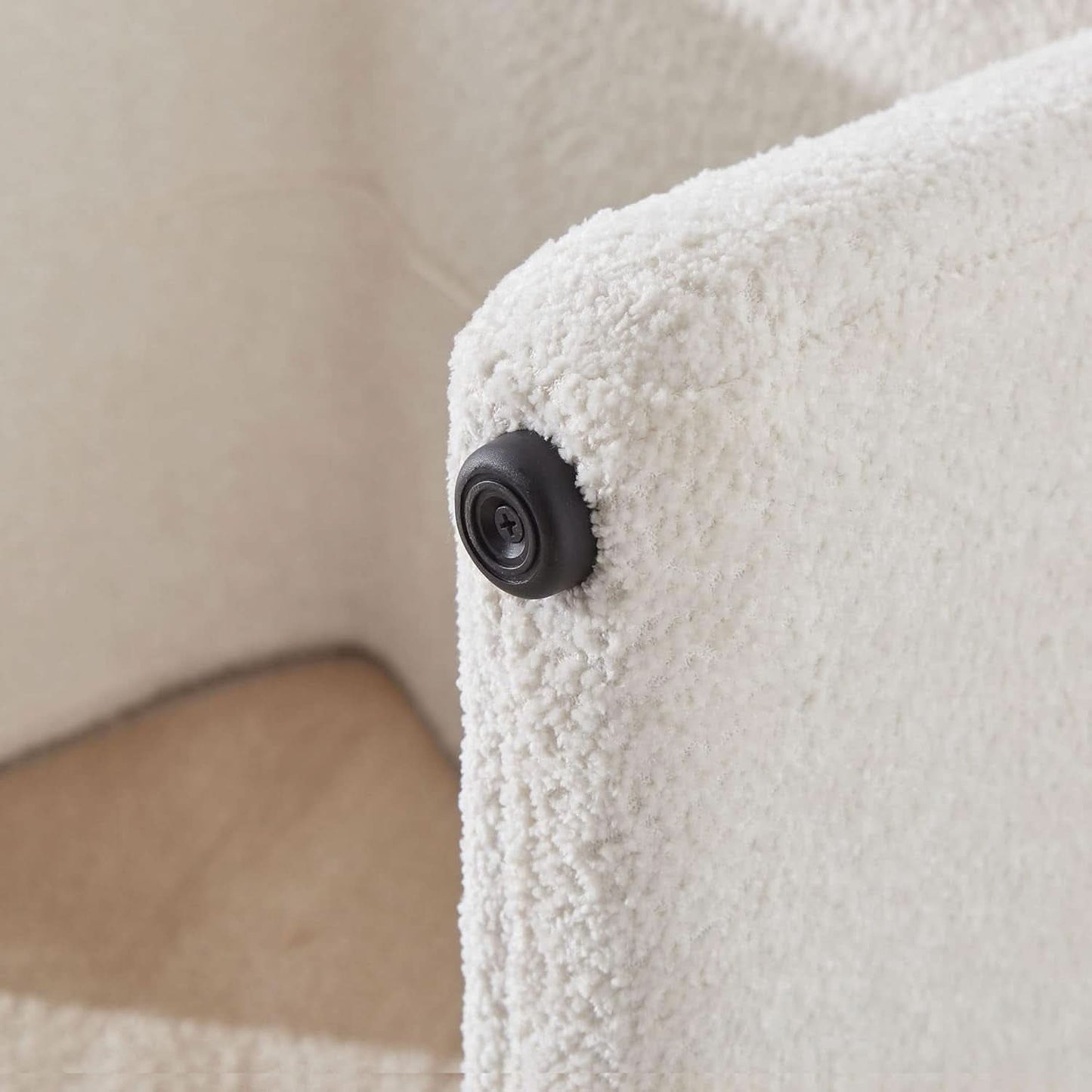 White Ottoman Footstool