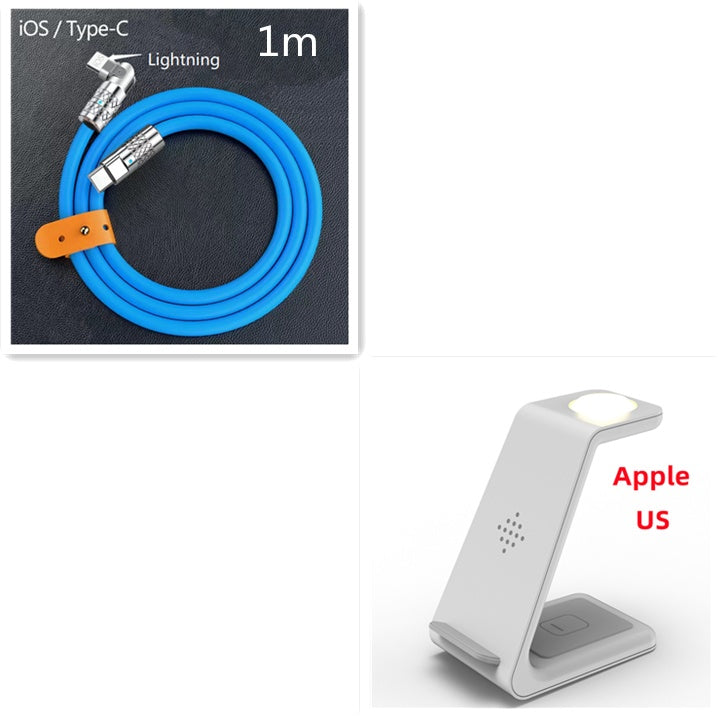3 In 1 Fast Charging Station Wireless Charger