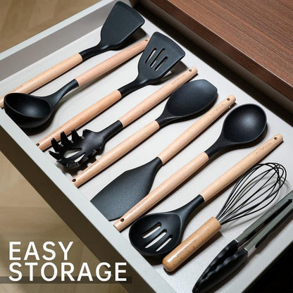 Silicone Cooking Utensils Set