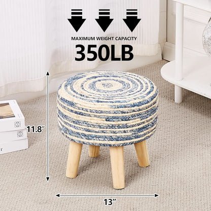 Seagrass Ottoman/Footstool