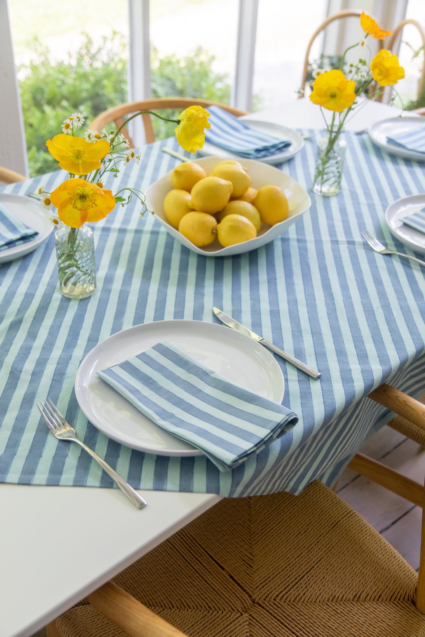 Striped Napkins, set 4