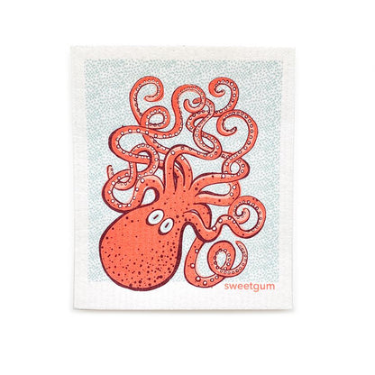 3 Swedish Dishcloths | Sea turtle/ Crab/ Octopus