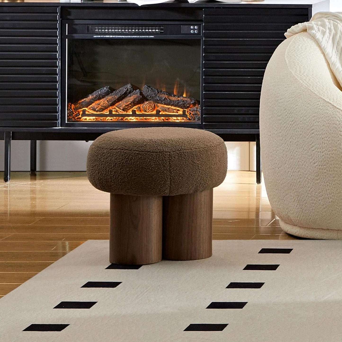 Round Footstool/Ottoman