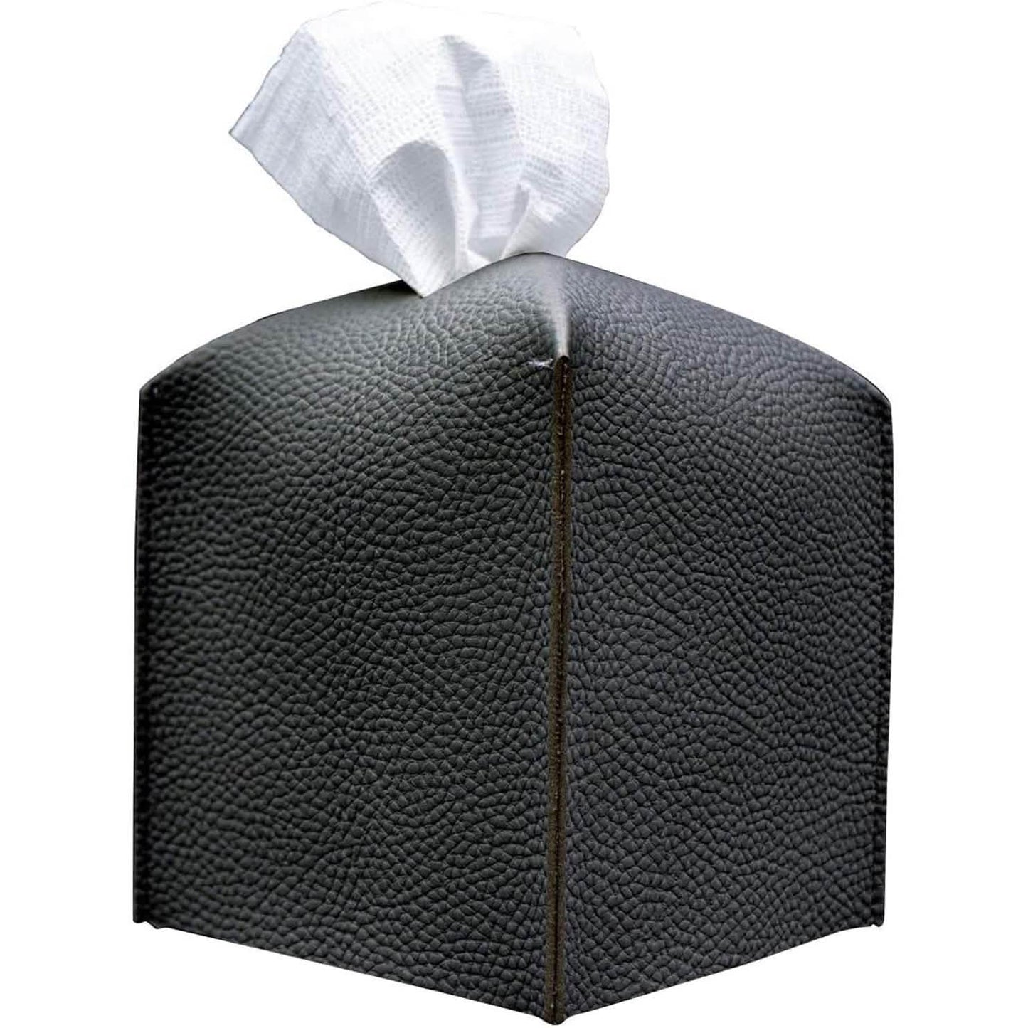 Leather Square Tissue Box Holder