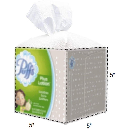 Leather Square Tissue Box Holder