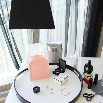Leather Square Tissue Box Holder