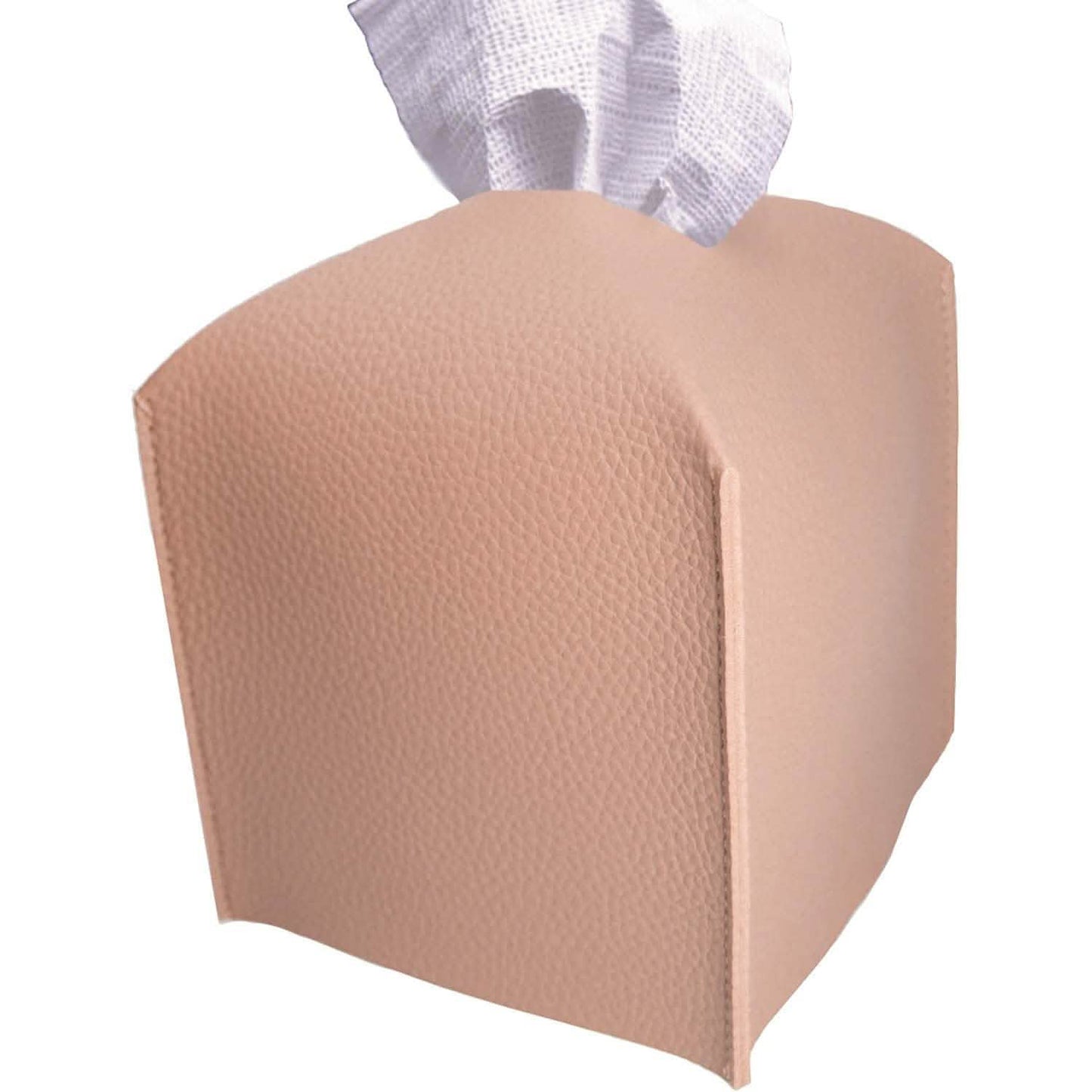 Leather Square Tissue Box Holder