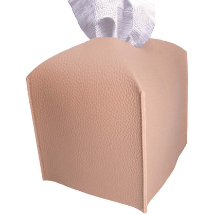 Leather Square Tissue Box Holder