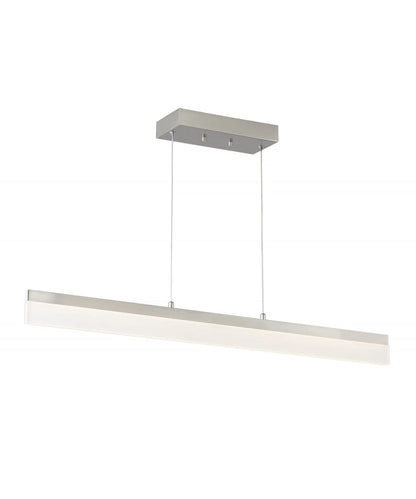Light Bar Ribbon LED Kitchen Island Light Fixtur,e Brushed Nickel Finish