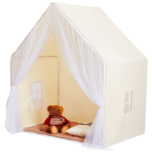 Kids Tent for Kids 1-5 Years Old, with Mat and Tent Lamp