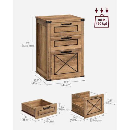 Filing Cabinet With Printer Stand