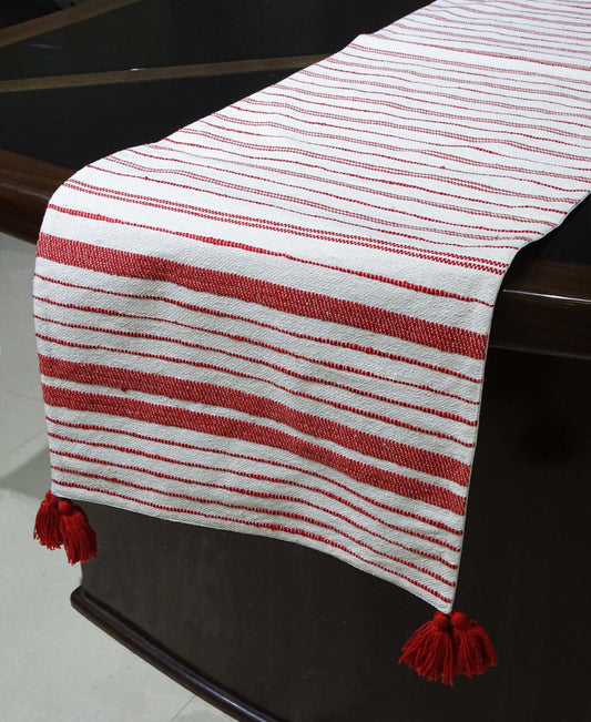 Woven Cotton Table Runner 16"x90"