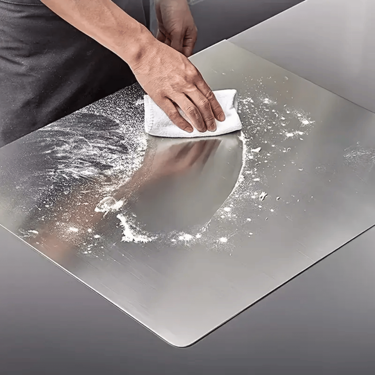 Stainless Steel Cutting Board over Sink