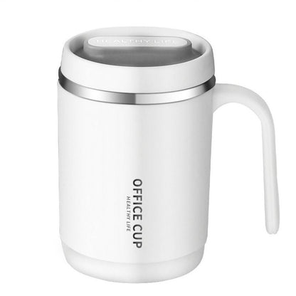 Stainless Steel Cups With Splash Proof Sliding Lid