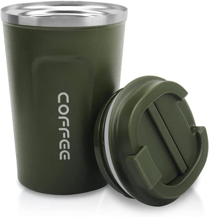 12 oz Stainless Steel Vacuum Insulated Tumbler - Spill Proof with Lid