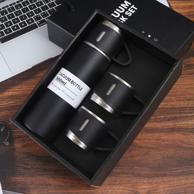 Double Layer Insulated Water Bottle; and thermal cup(s)