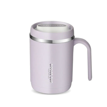 Stainless Steel Cups With Splash Proof Sliding Lid