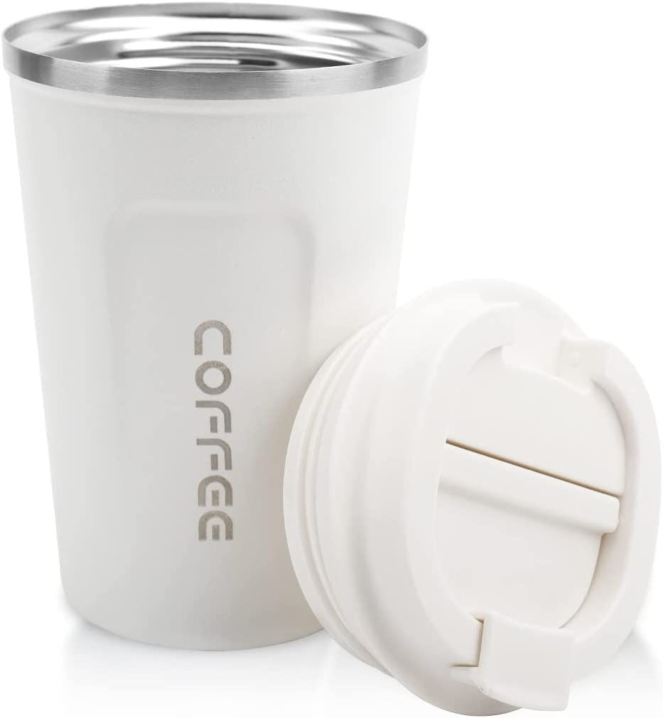 12 oz Stainless Steel Vacuum Insulated Tumbler - Spill Proof with Lid