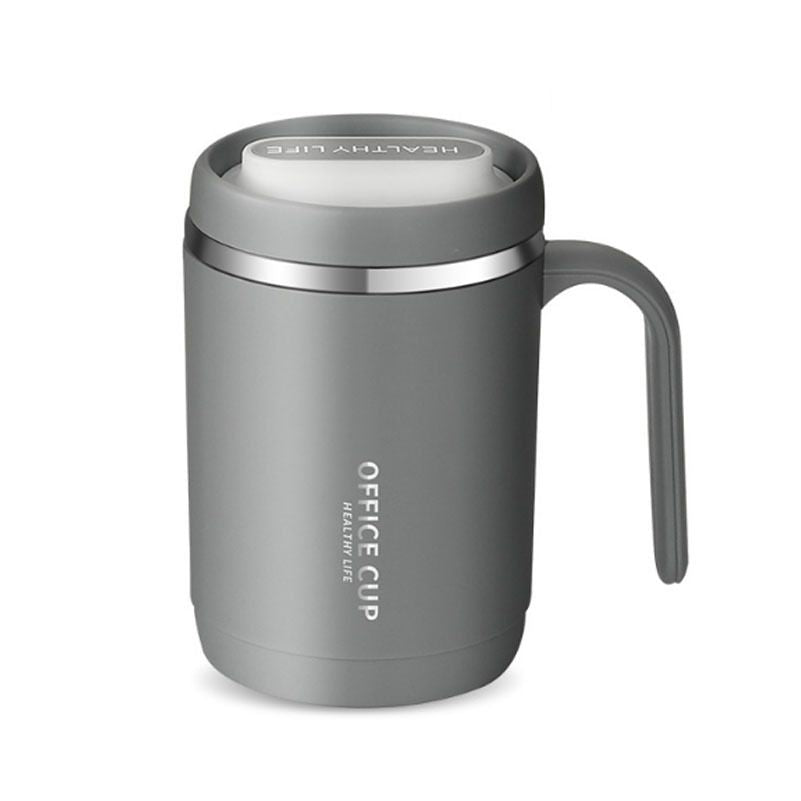 Stainless Steel Cups With Splash Proof Sliding Lid