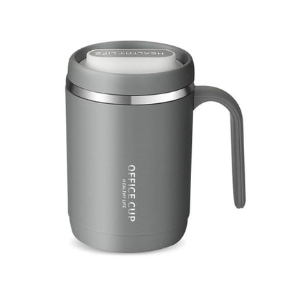 Stainless Steel Cups With Splash Proof Sliding Lid