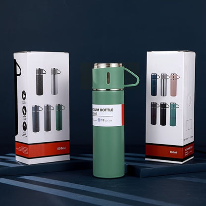 Double Layer Insulated Water Bottle; and thermal cup(s)