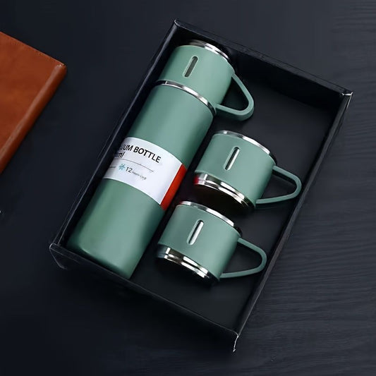 Double Layer Insulated Water Bottle; and thermal cup(s)