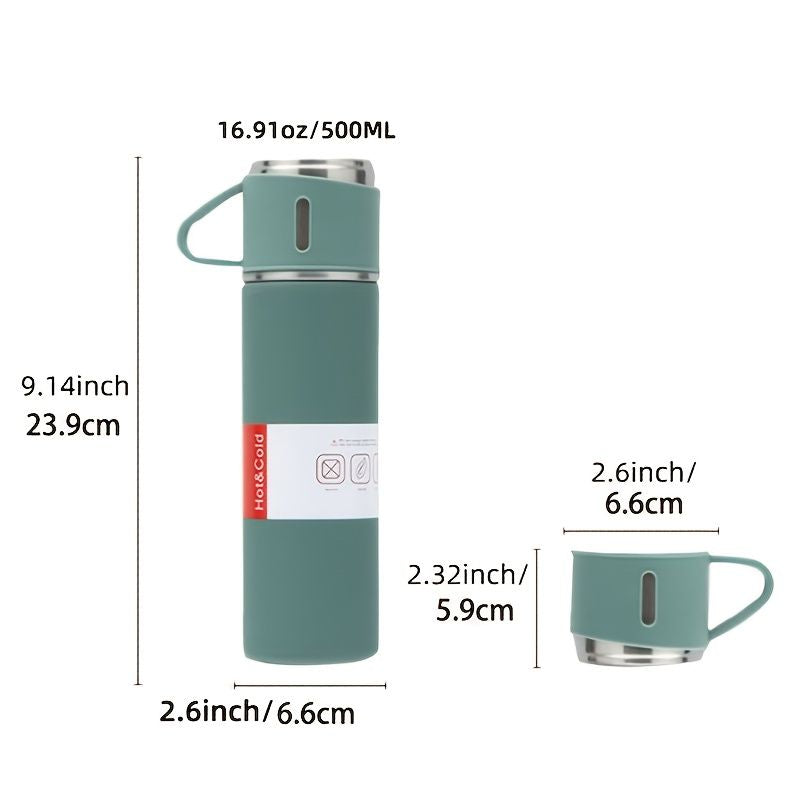 Double Layer Insulated Water Bottle; and thermal cup(s)