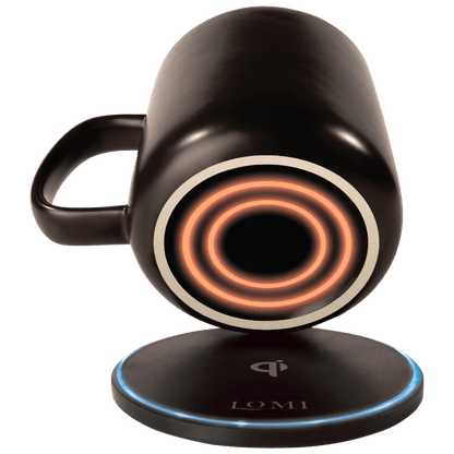 2-In-1 Smart Mug Warmer & QI Wireless Charger