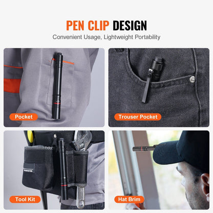 5.9 Inch Rechargeable Penlight, 300 lumens, 3 Light Modes