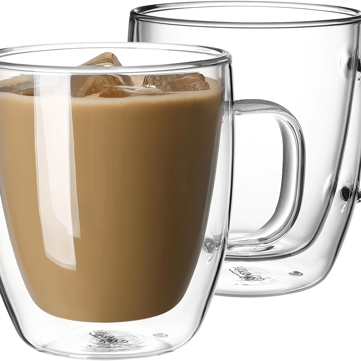 Coffee mug, glass