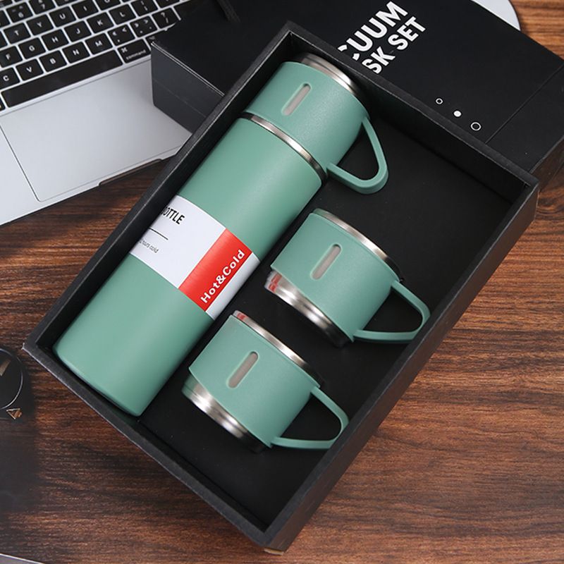Double Layer Insulated Water Bottle; and thermal cup(s)
