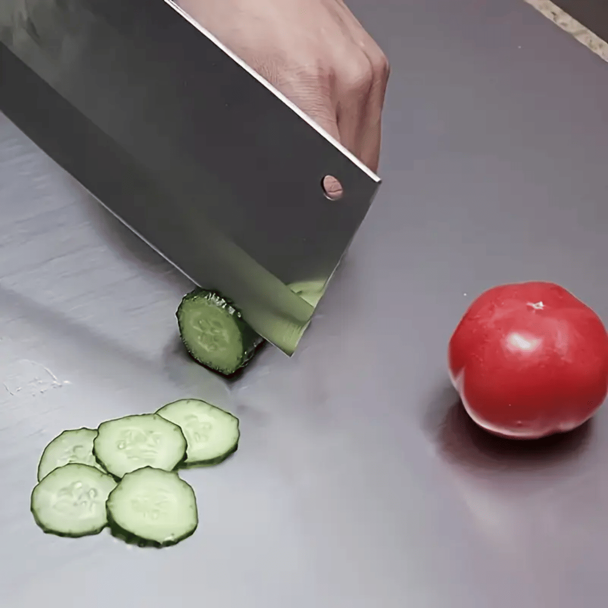 Stainless Steel Cutting Board over Sink