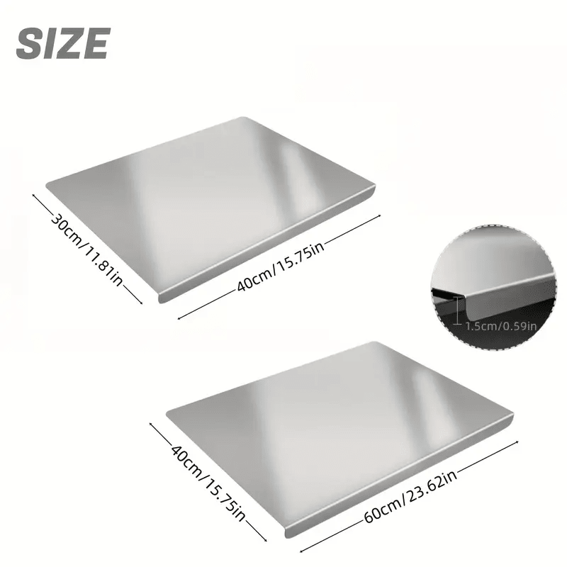 Stainless Steel Cutting Board over Sink