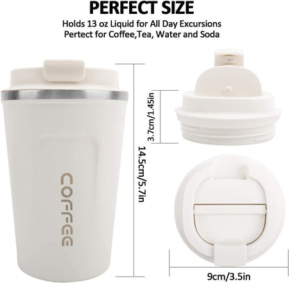 12 oz Stainless Steel Vacuum Insulated Tumbler - Spill Proof with Lid