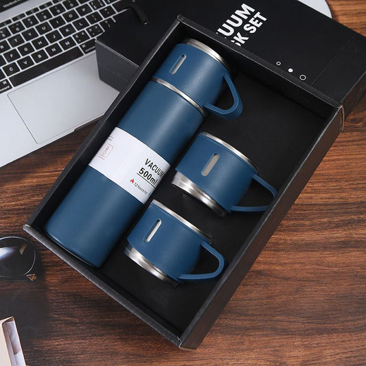 Double Layer Insulated Water Bottle; and thermal cup(s)