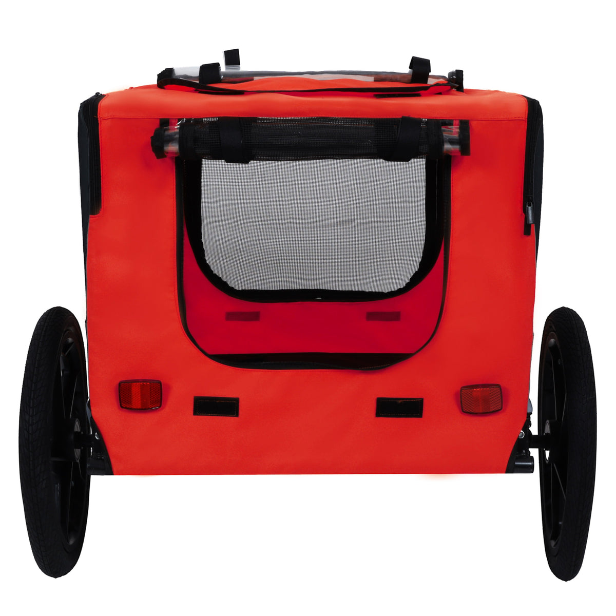 Pet Bike Trailer with Foldable Steel Frame - Small & Medium Pets