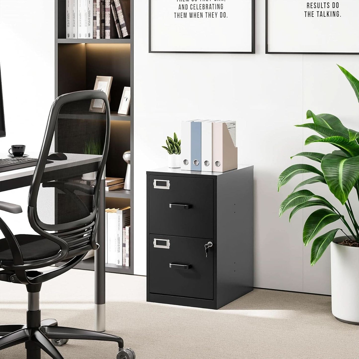 Vertical File Cabinet, 2 drawer