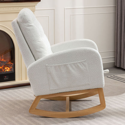 Rocking Chair With Footrest