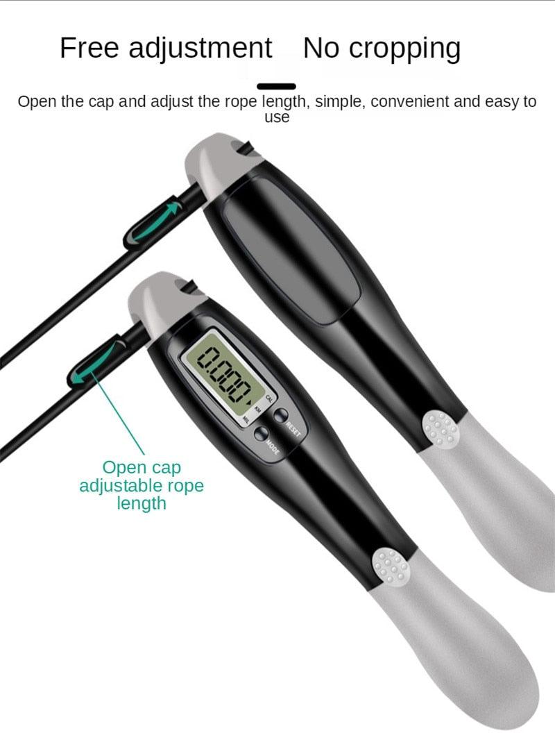 Electronic Cordless Jumprope, Adjustable
